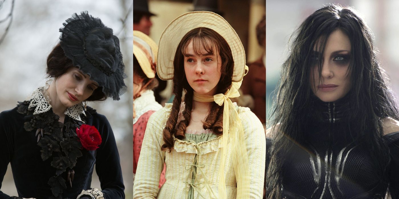 Split image of Lucille Sharpe, Lydia Bennet, and Hela; Worst Sisters Featured Image
