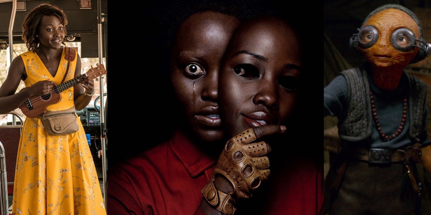 Lupita Nyong'o in Little Monsters, Us, and Star Wars