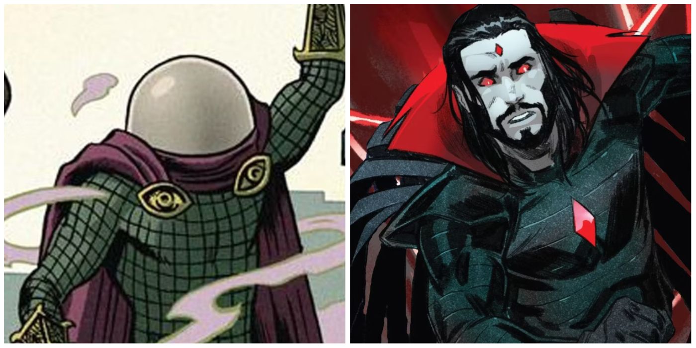 Mysterio and Mister Sinister from Marvel Comics