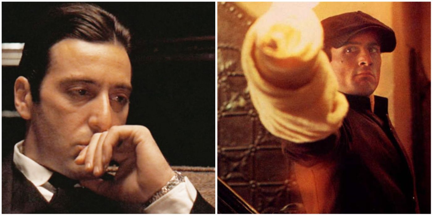 Michael And Vito Corleone In The Godfather Part II