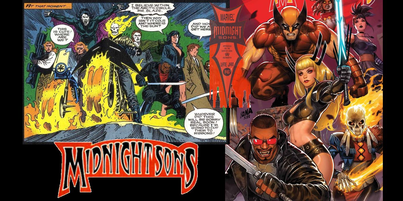The Midnight Sons Get A Modern Look for the 30th Anniversary 