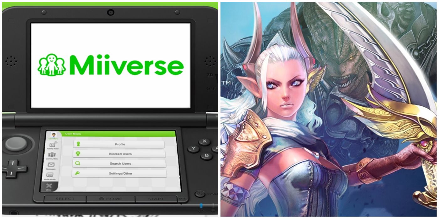 The logo for Miiverse and official art for TERA