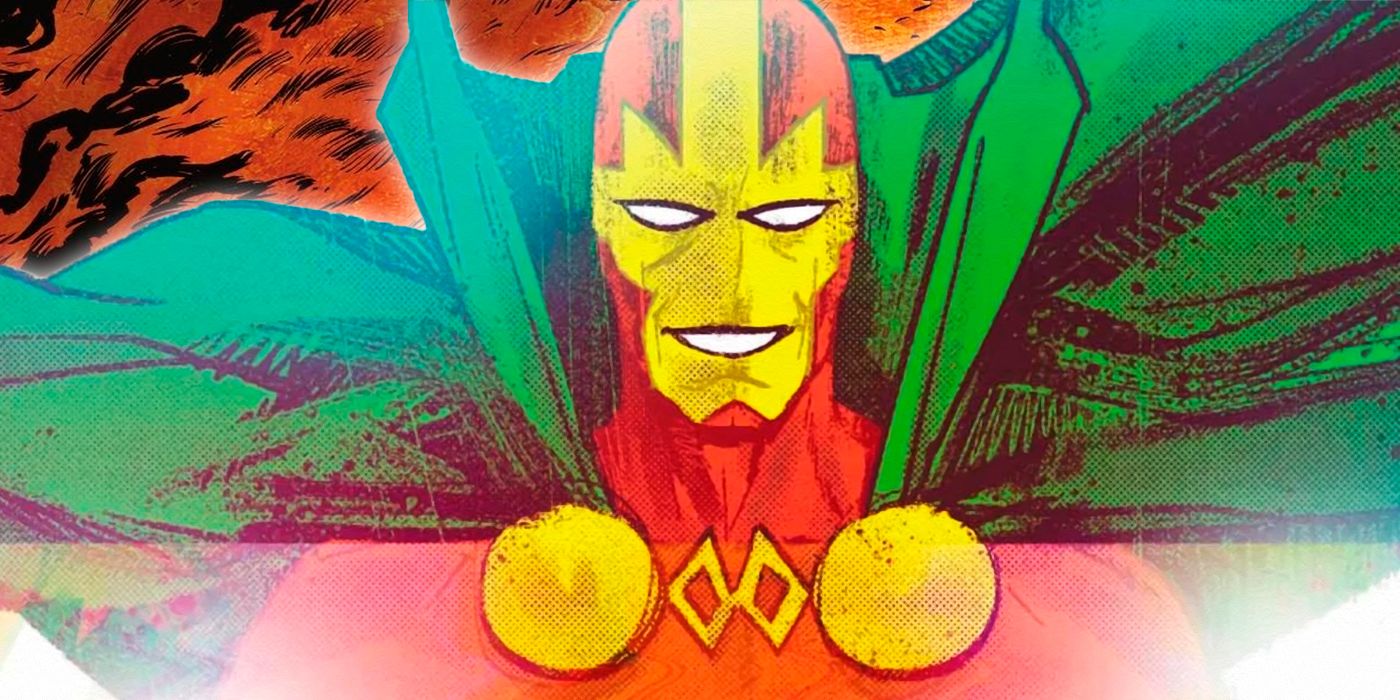 Mister Miracle smiling in DC Comics.