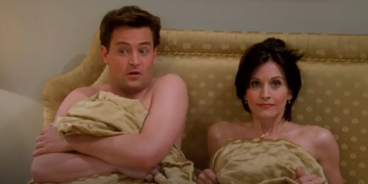 Monica and Chandler in Friends