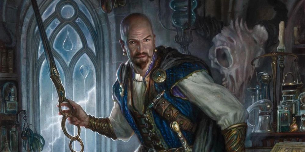 The powerful wizard Mordenkainen from DnD.