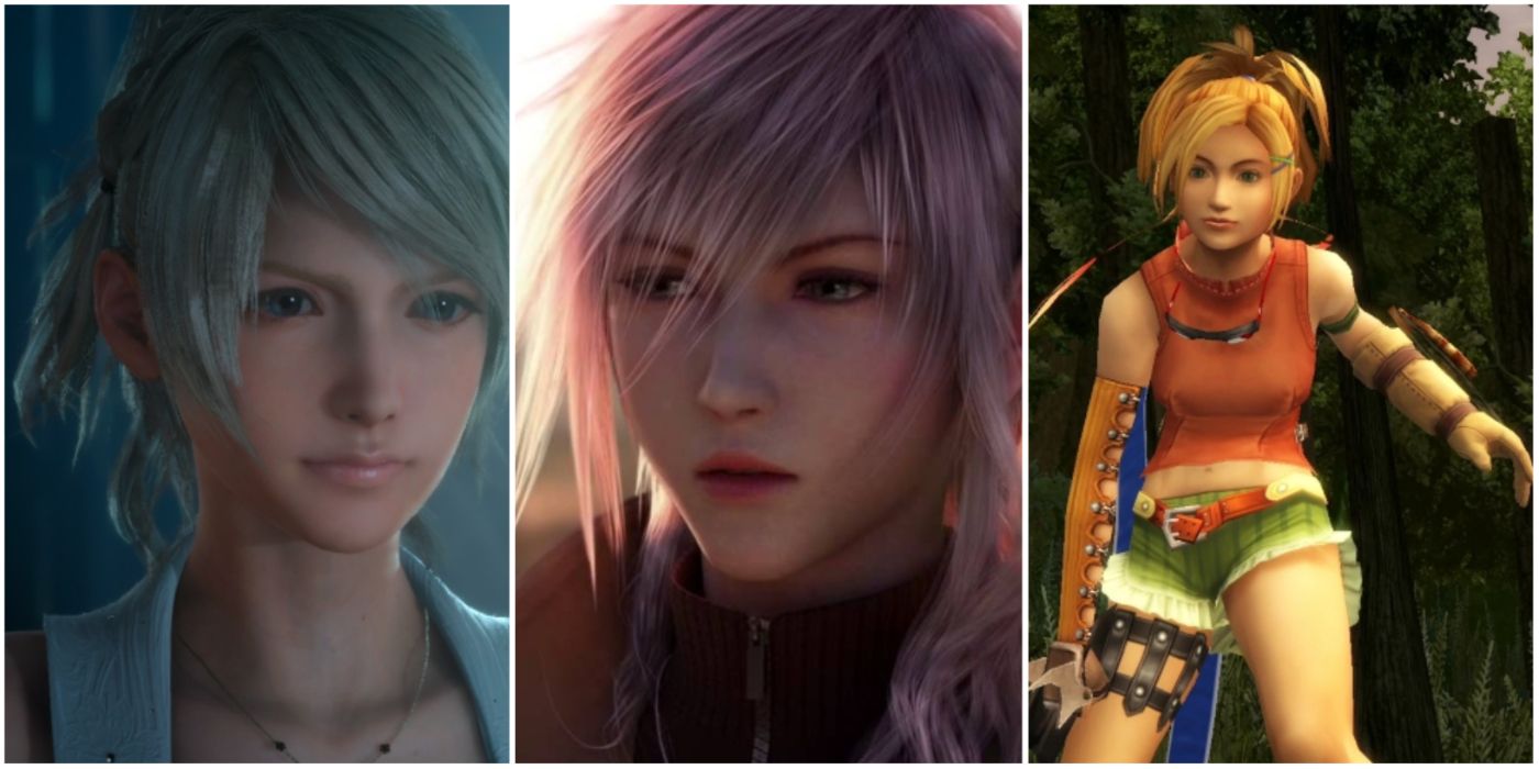 How does Final Fantasy portray its strong female characters?