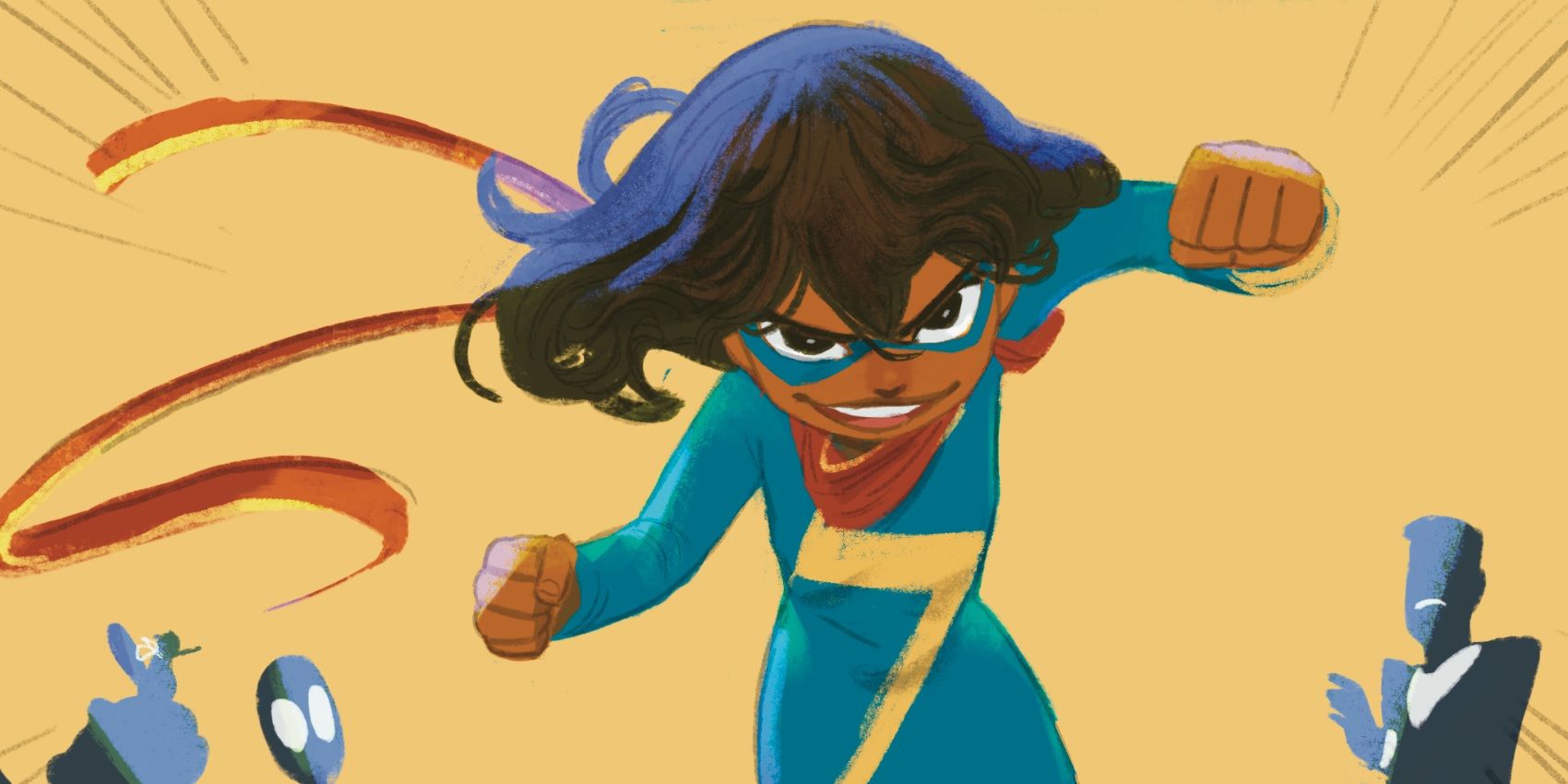 Ms Marvel Stretched Thin Punching
