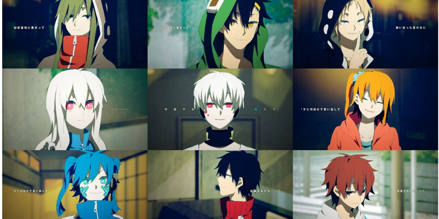 The main characters from Kagerou Project in the Summertime Record music video