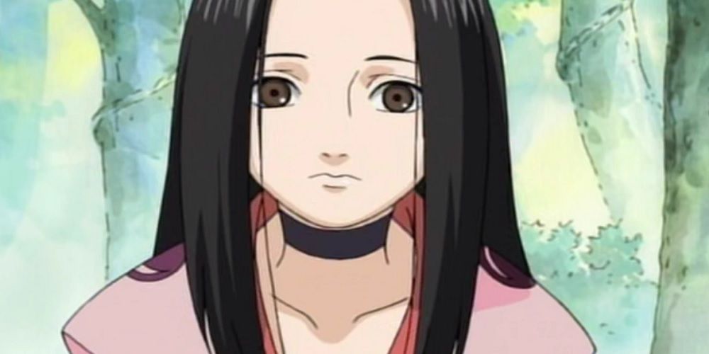Haku's feminine appearance in Naruto.