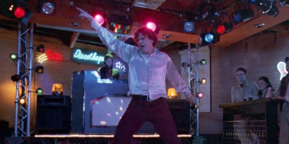 Nick disco dancing in Freaks and Geeks 'Disco and Dragons' episode