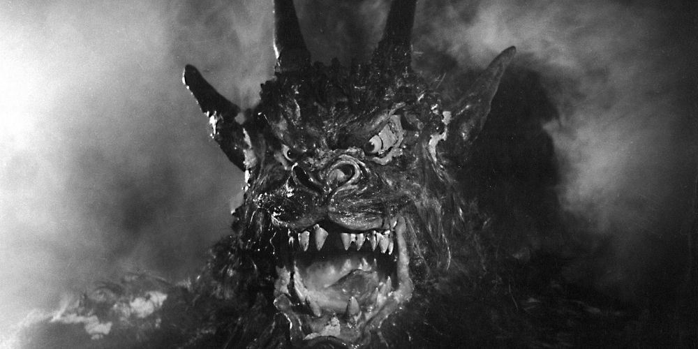 the monster from Night of the Demon