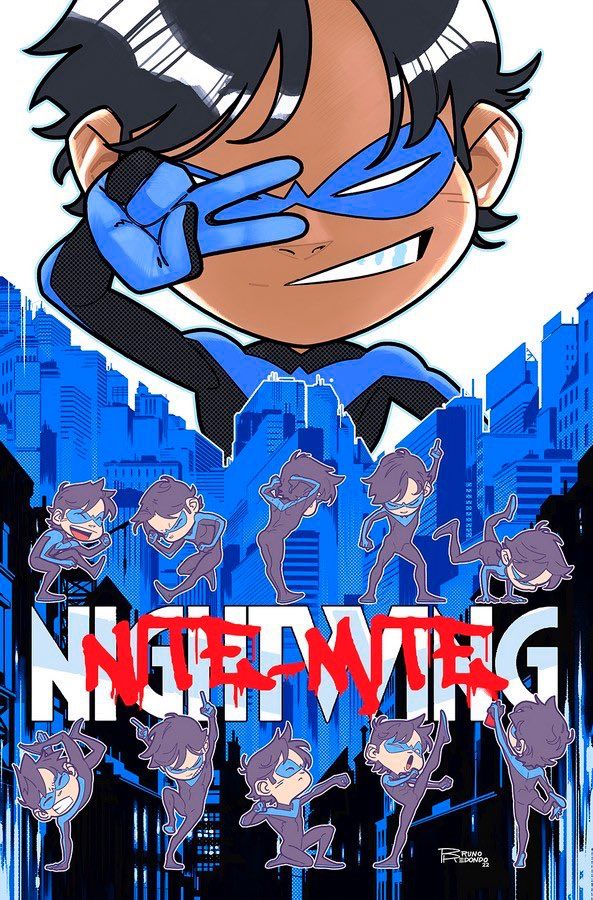 Nightwing 98 Nite-Mite Cover