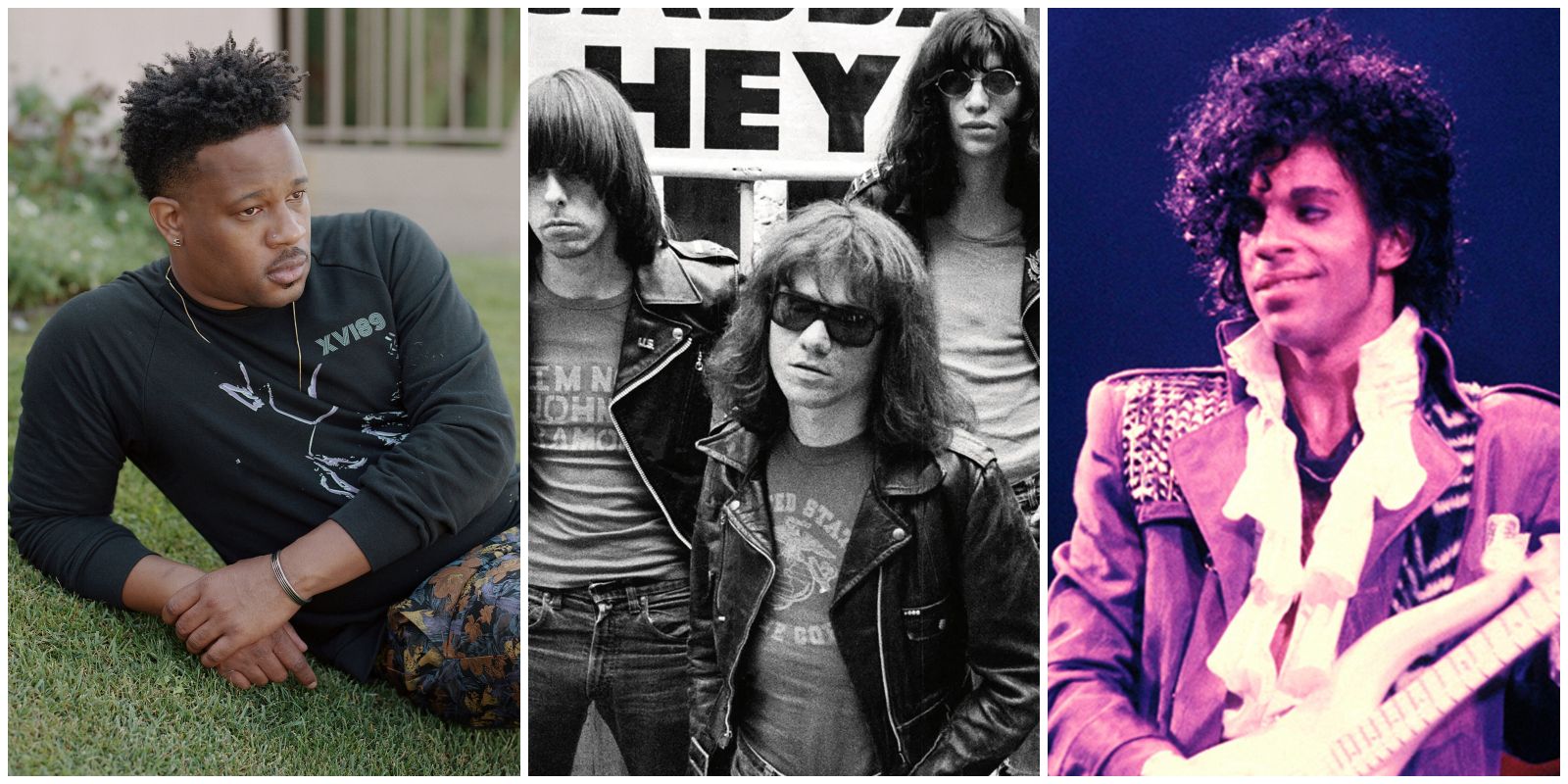 Popular musicians OME, Ramones, and Prince sing about comic books