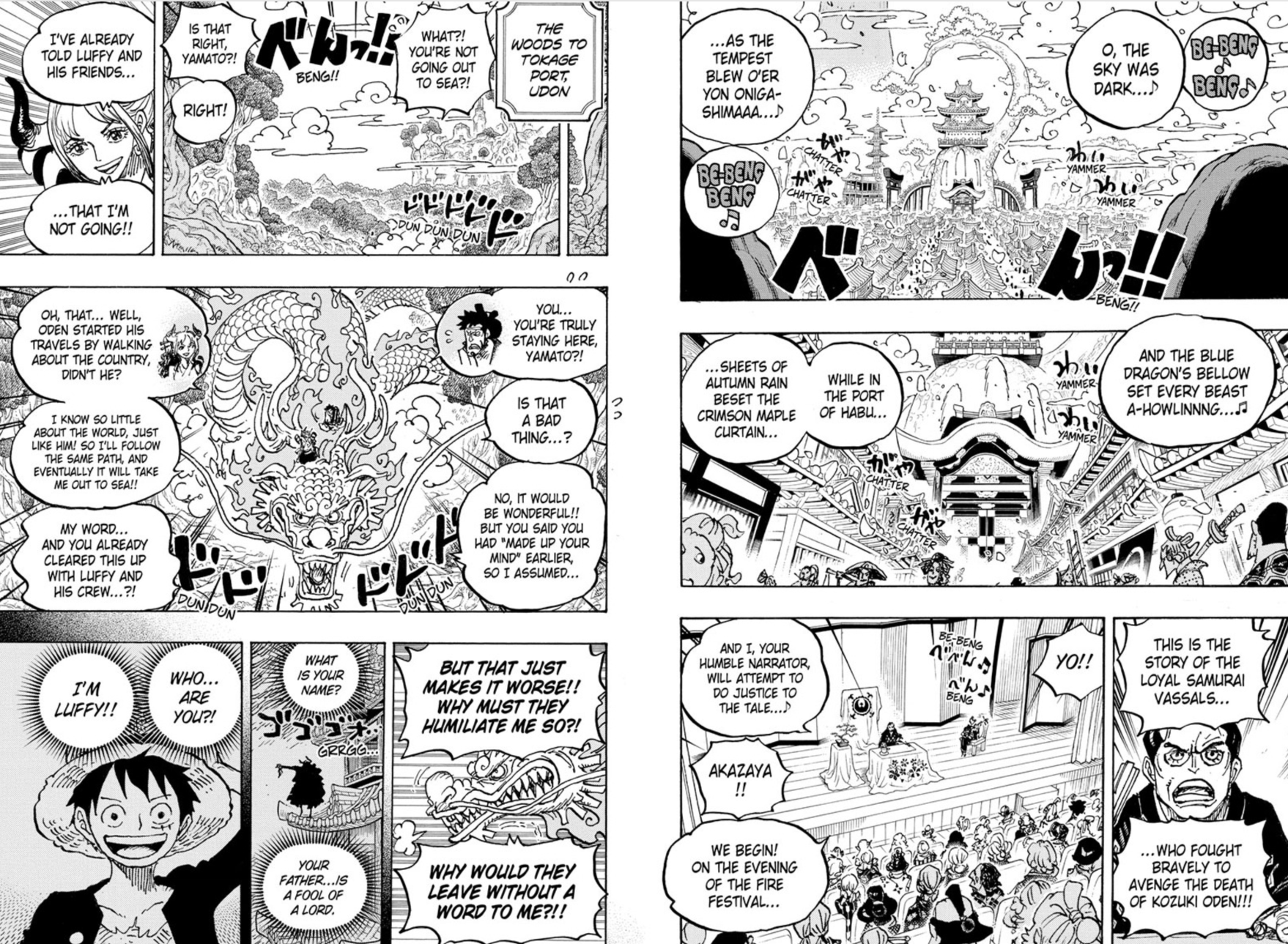 One Piece Chapter 1057 Pages 2-3