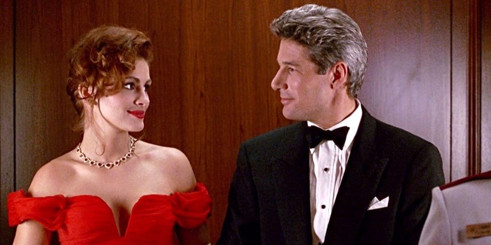 Julia Roberts and Richard Gere in Pretty Woman.