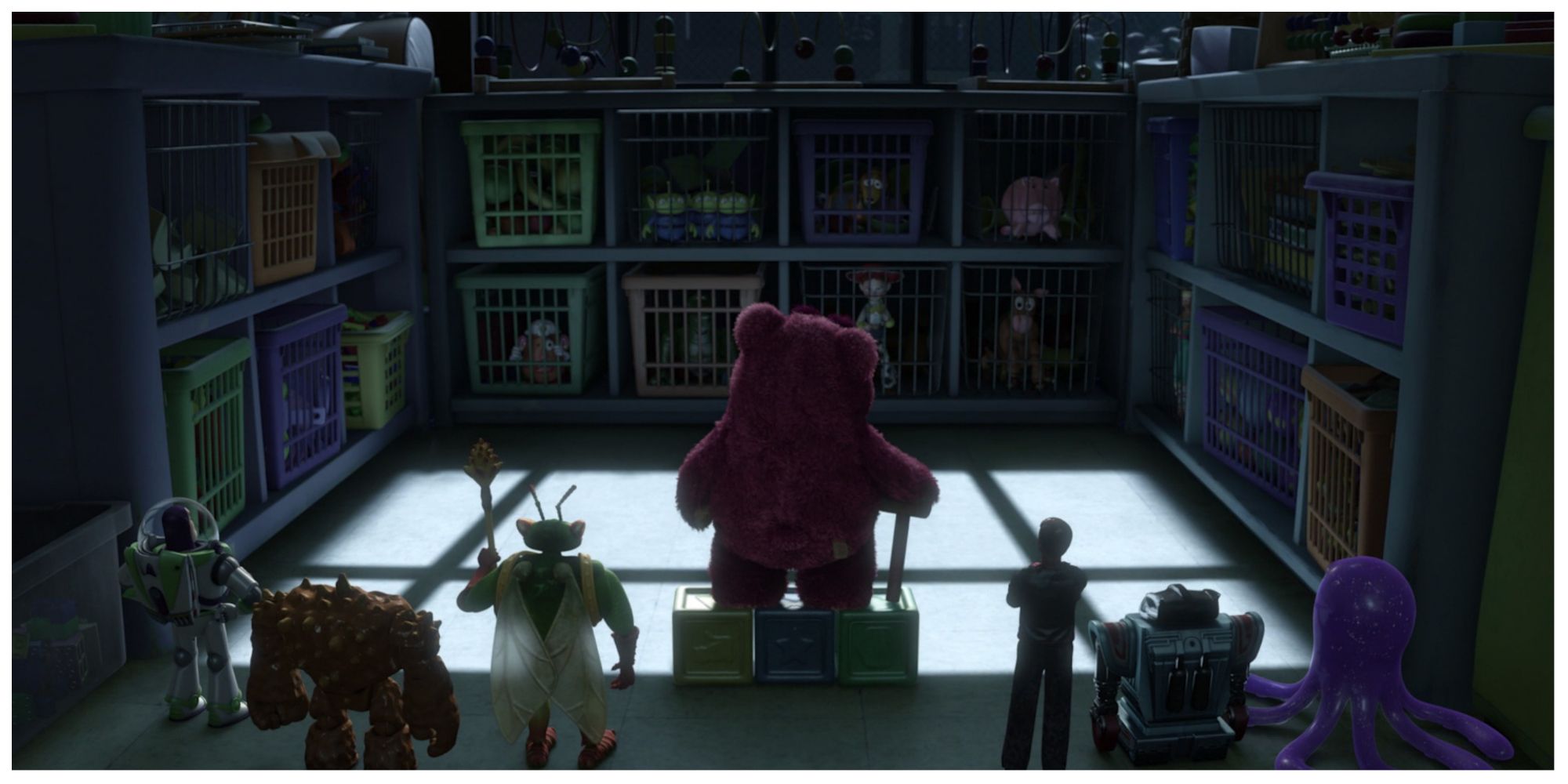 Toy Story 3 Prison scene