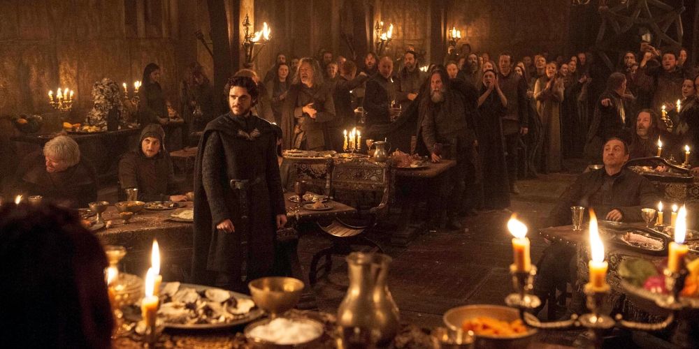 The Red Wedding about to begin in Game of Thrones