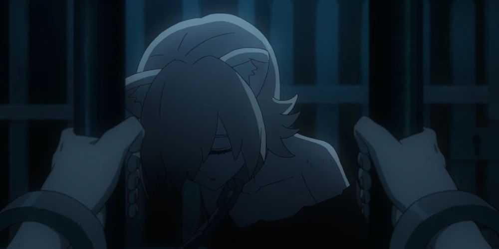 Rifana imprisoned in The Rising of the Shield Hero.