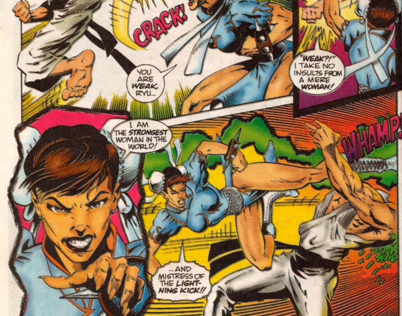 An American Street Fighter Comic Was So Bad Capcom Disowned It