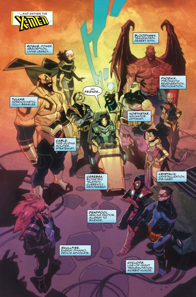 Marvel estrena su nuevo equipo futurista de X-Men