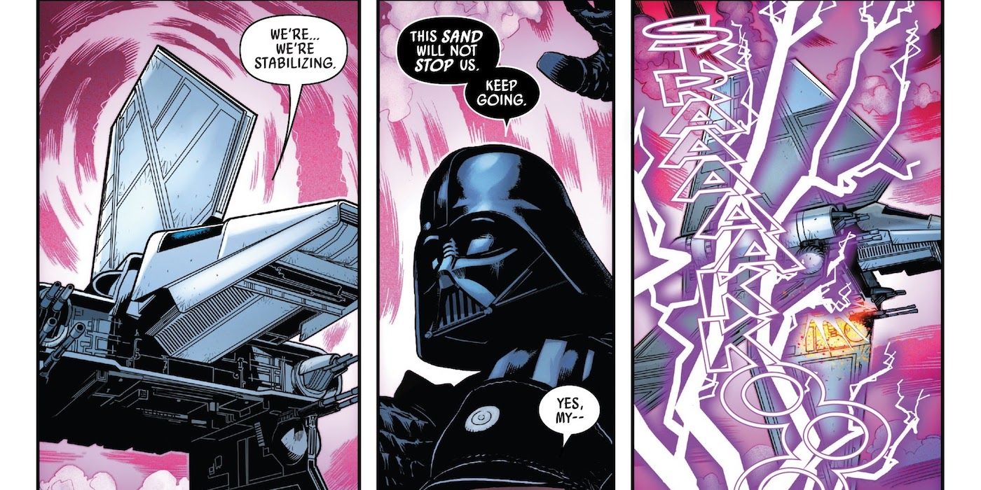 Star Wars: Darth Vader Finally Defeated the Sand that Traumatized Him