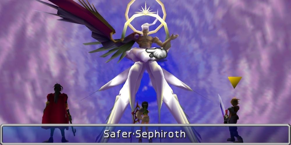 Safer Sephiroth, the One-Winged Angel in Final Fantasy VII
