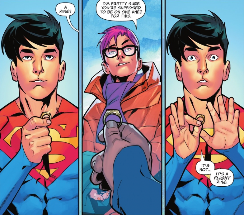 Superman Just Gave His Boyfriend a New Suit and Ring