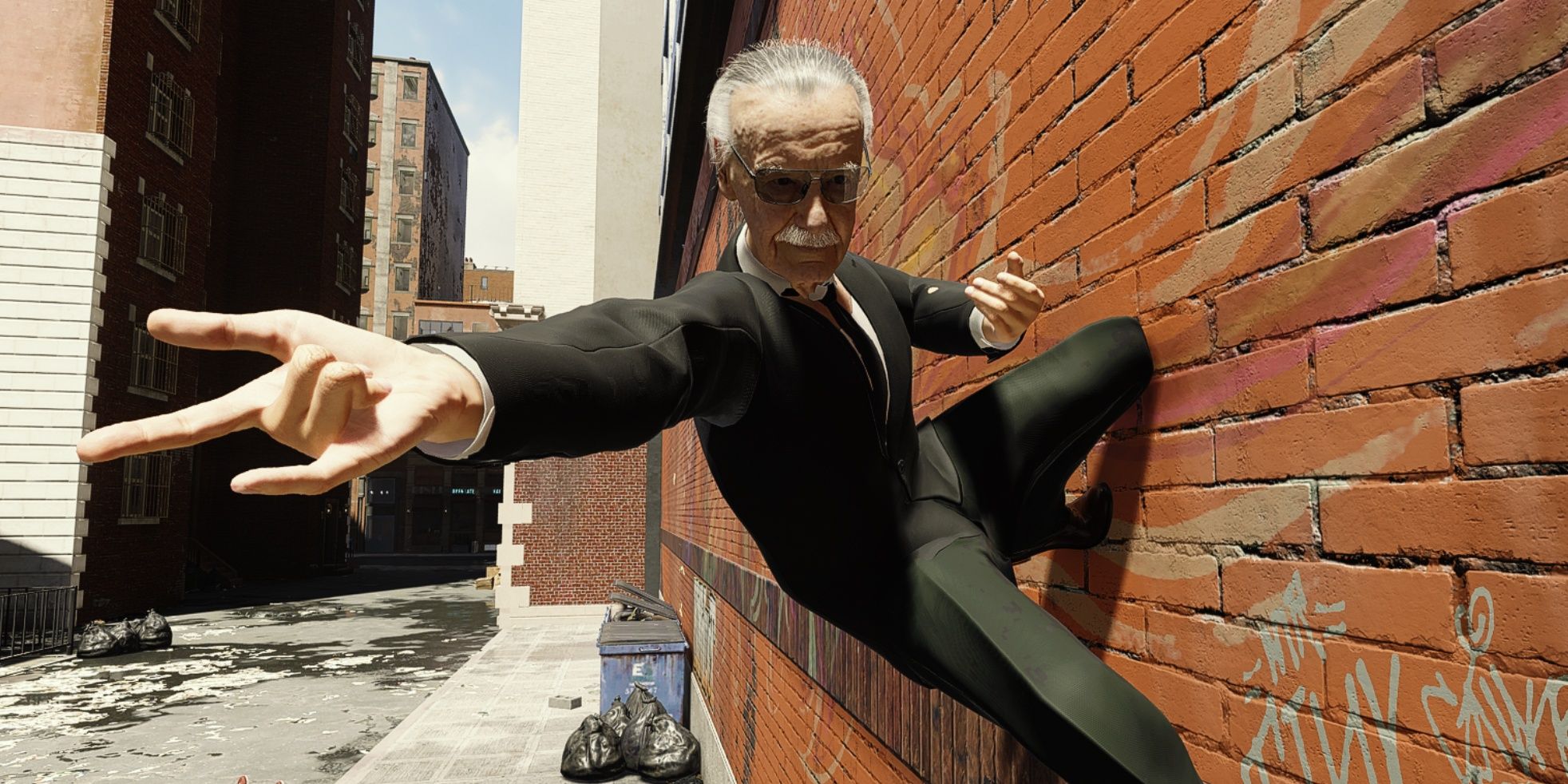 Stan Lee Becomes Marvel's Spider-Man in This Epic Mod