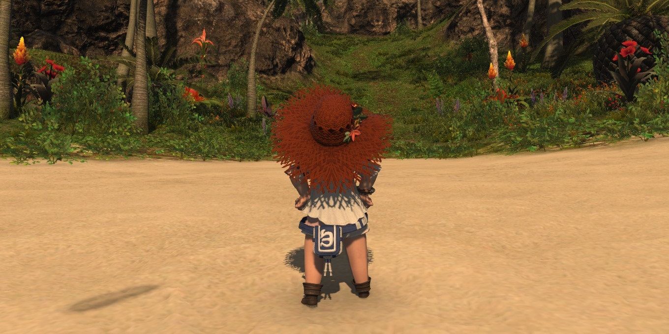 Tataru standing on the shore of an Island Sanctuary