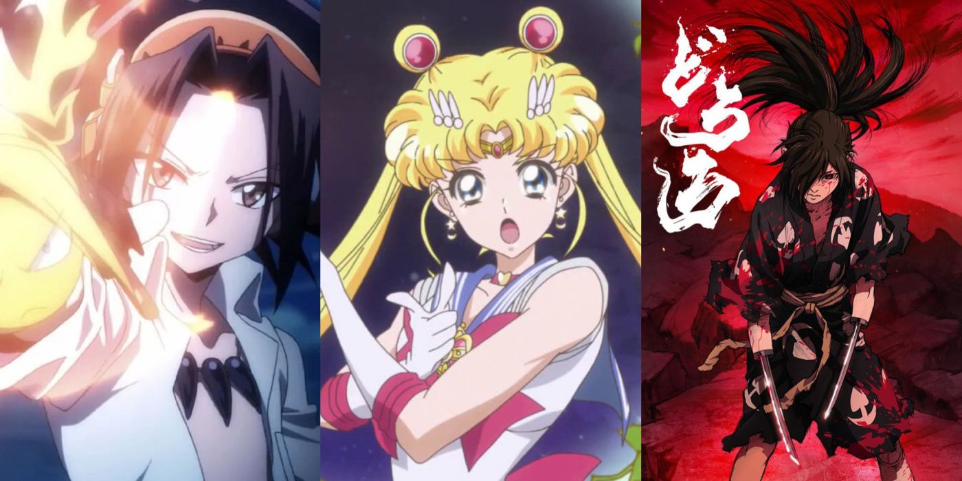 Shaman King 2021 Sailor Moon Crystal and Dororo 2019