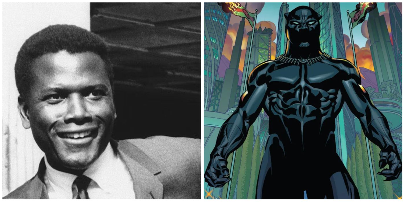 Sidney Poitier as Black Panther