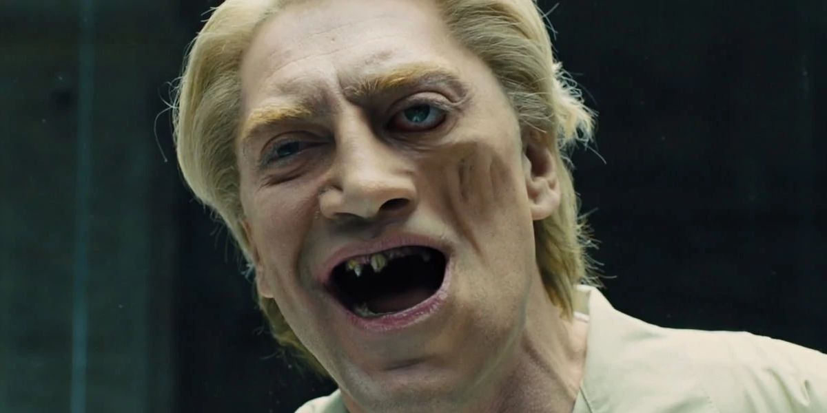 Raoul Silva shows his true face in Skyfall