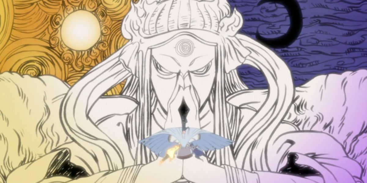 Naruto and Sasuke using Indra and Asura's power to activate the Six Paths Planetary Devastation (Naruto)