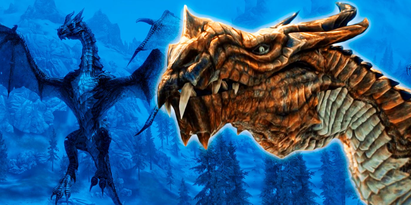 Bizarre Skyrim Mod Turns Dragons Into...the State of Ohio