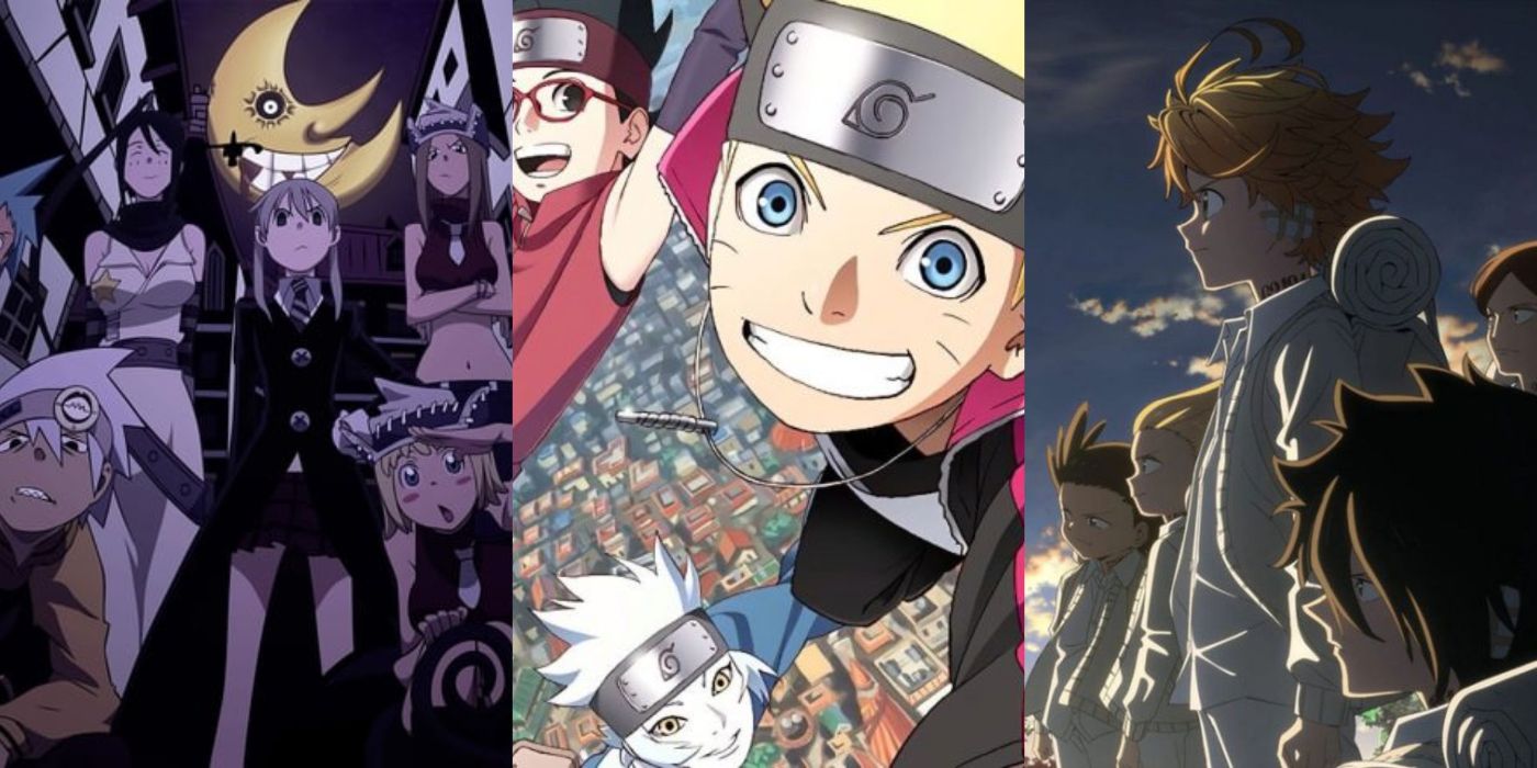 Soul Eater Boruto and The Promised Neverland