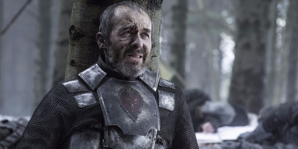 Stannis Baratheon's death at the hands of Brienne of Tarth in Game of Thrones