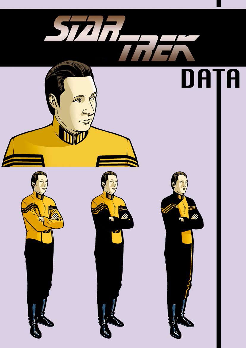 Star Trek #1 - Promo Image - Character Design for DATA (1)
