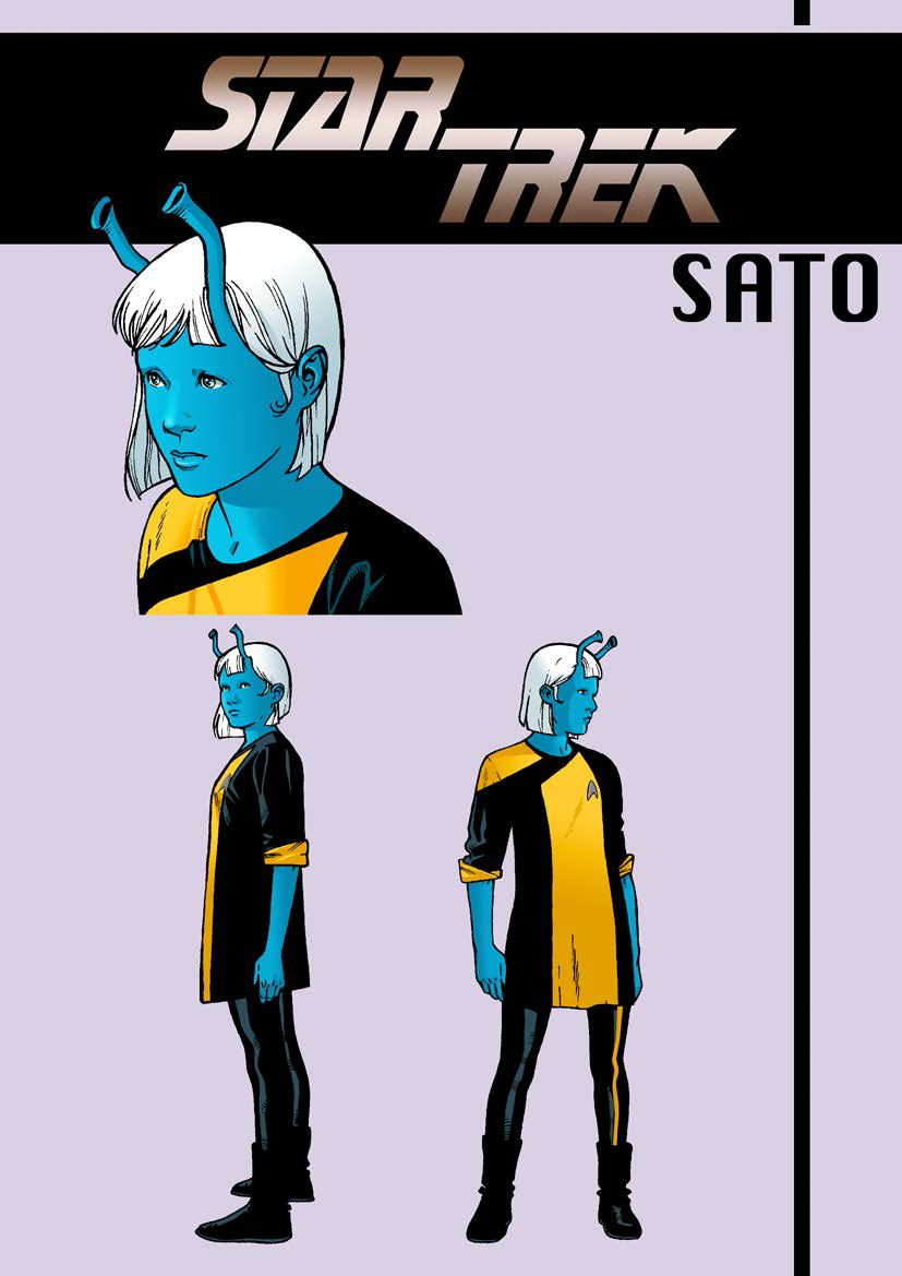 Star Trek #1 - Promo Image - Character Design for SATO (1)