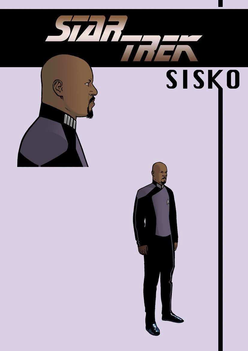 Star Trek #1 - Promo Image - Character Design for SISKO (1)