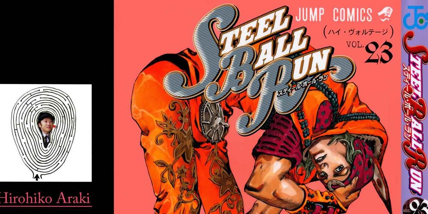 Steel Ball Run Volume 23 featuring Johnny and Araki