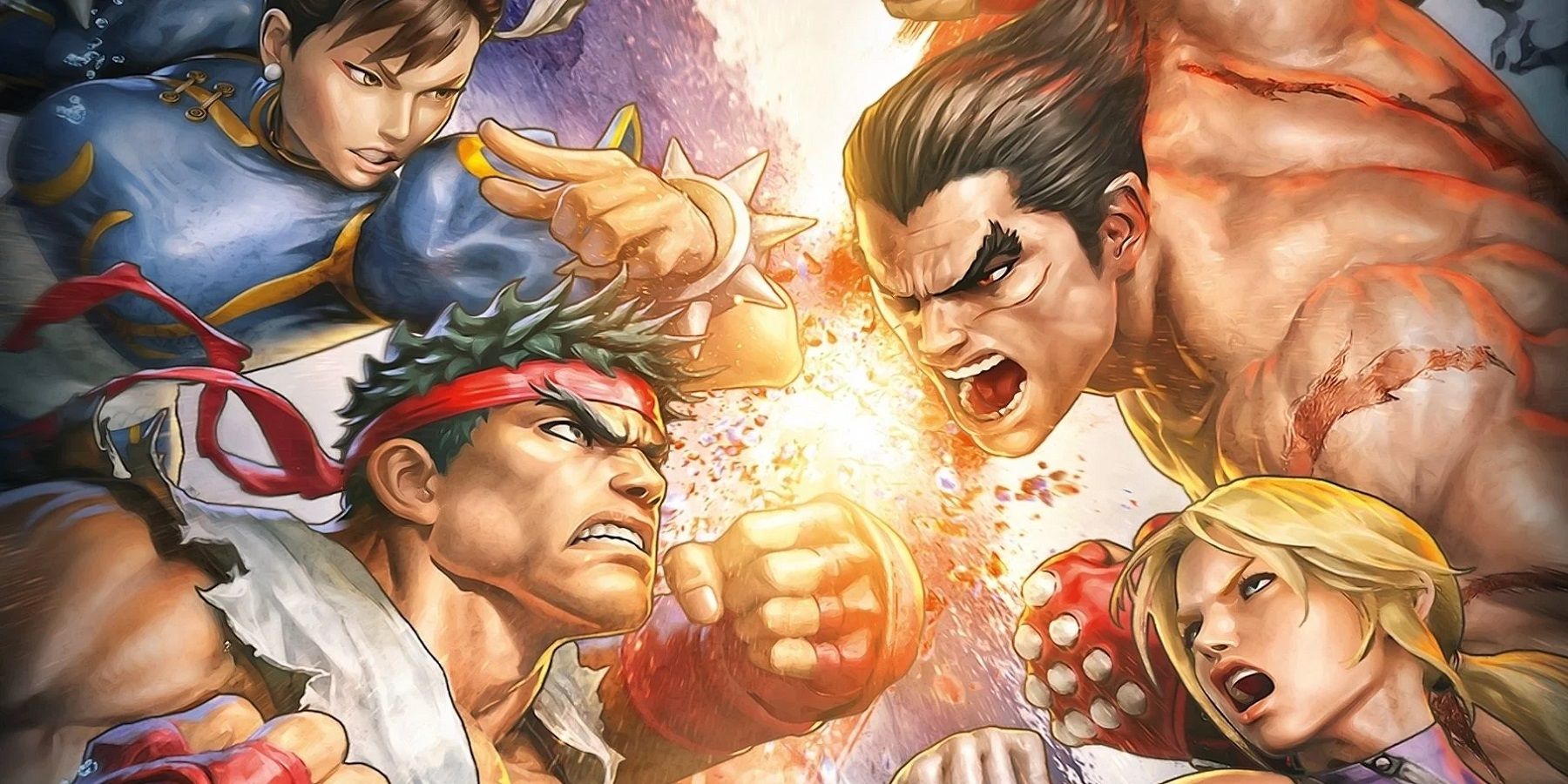 Foto da capa de Street Fighter x Tekken