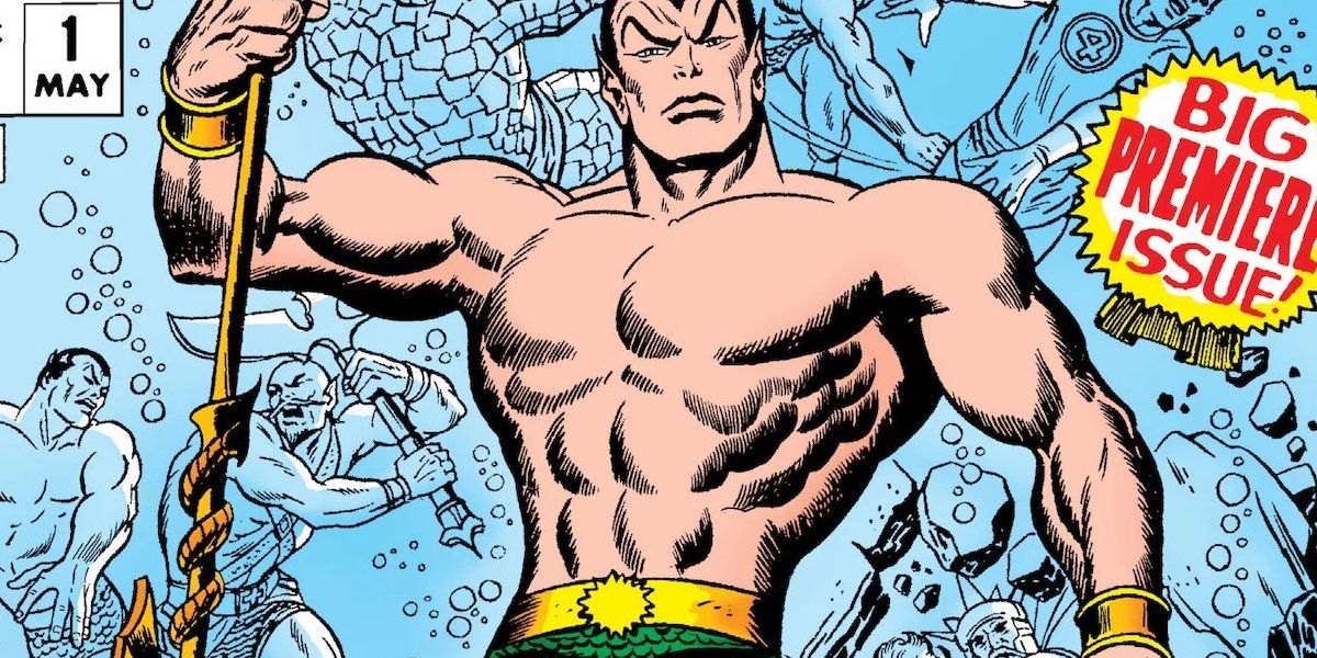 Namor wields his trident in Marvel's Silver Age
