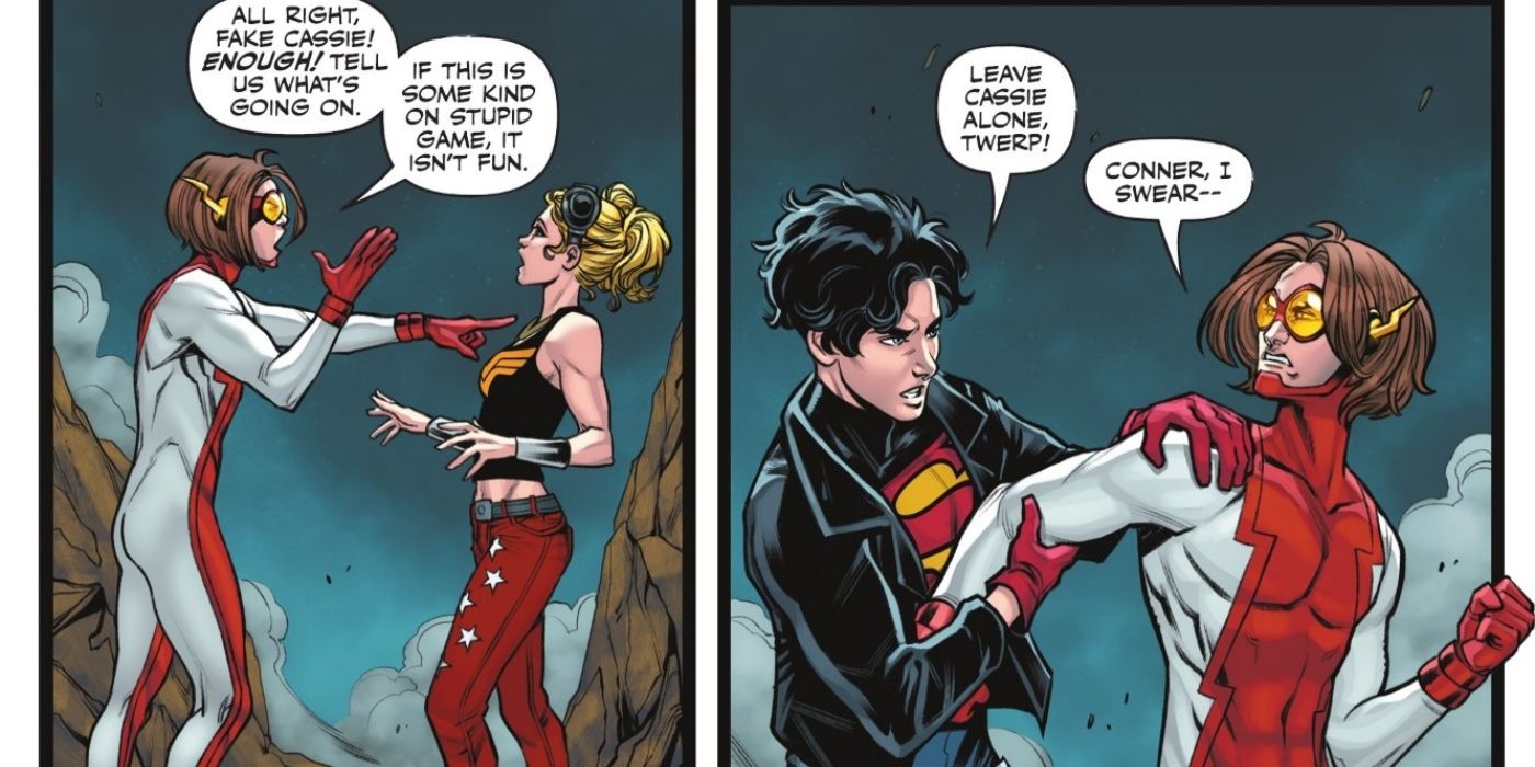 Superboy Insults Impulse