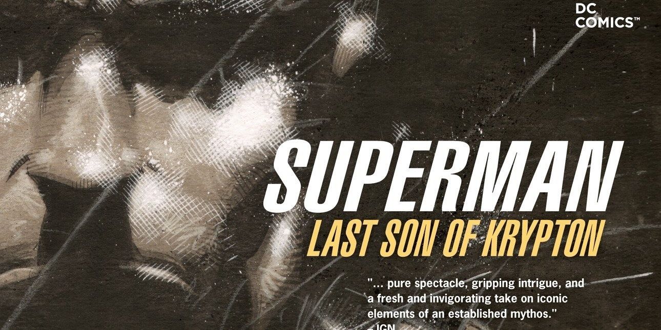 An image of the Superman Last Son Of Krypton cover