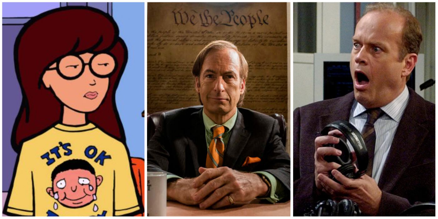 TV Spin-Offs No One Asked For Daria Better Call Saul Frasier Trio Header