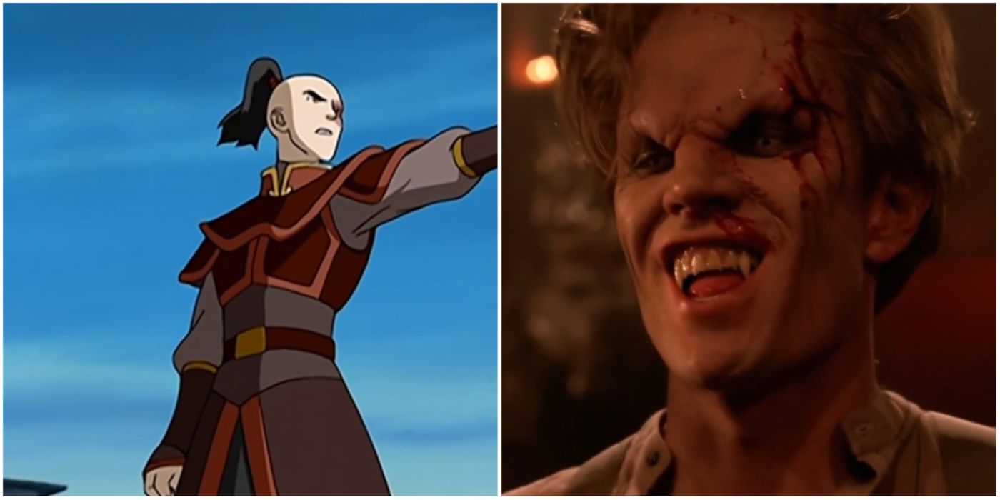 TV Villains who won't fight people weaker than them list featured image Zuko, Avatar: The Last Airbender; Spike, Buffy the Vampire Slayer