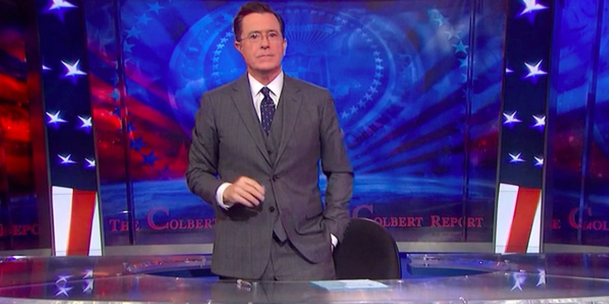 Stephen Colbert in The Colbert Report