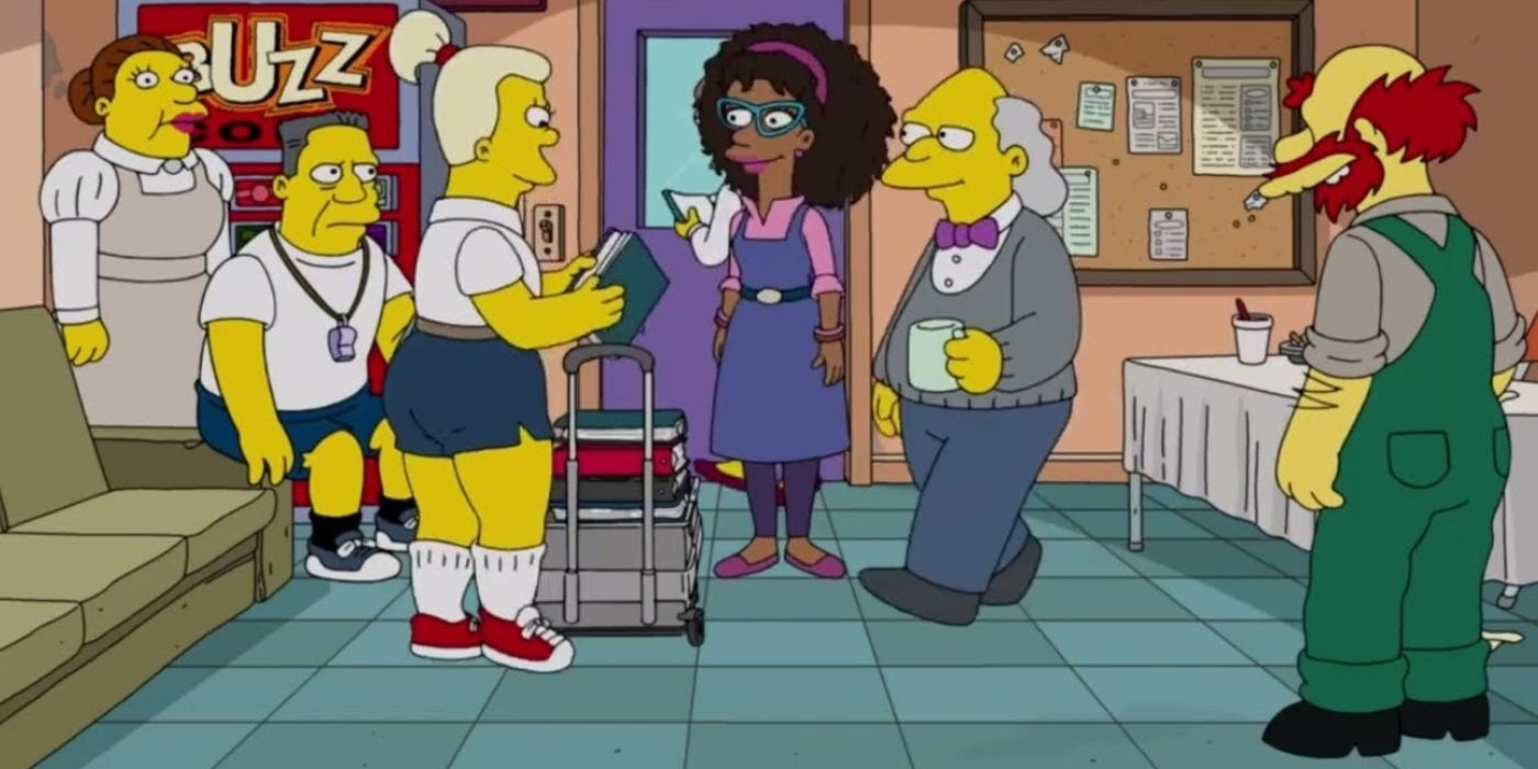 The Simpsons Ms. Peyton Bart Teacher 3
