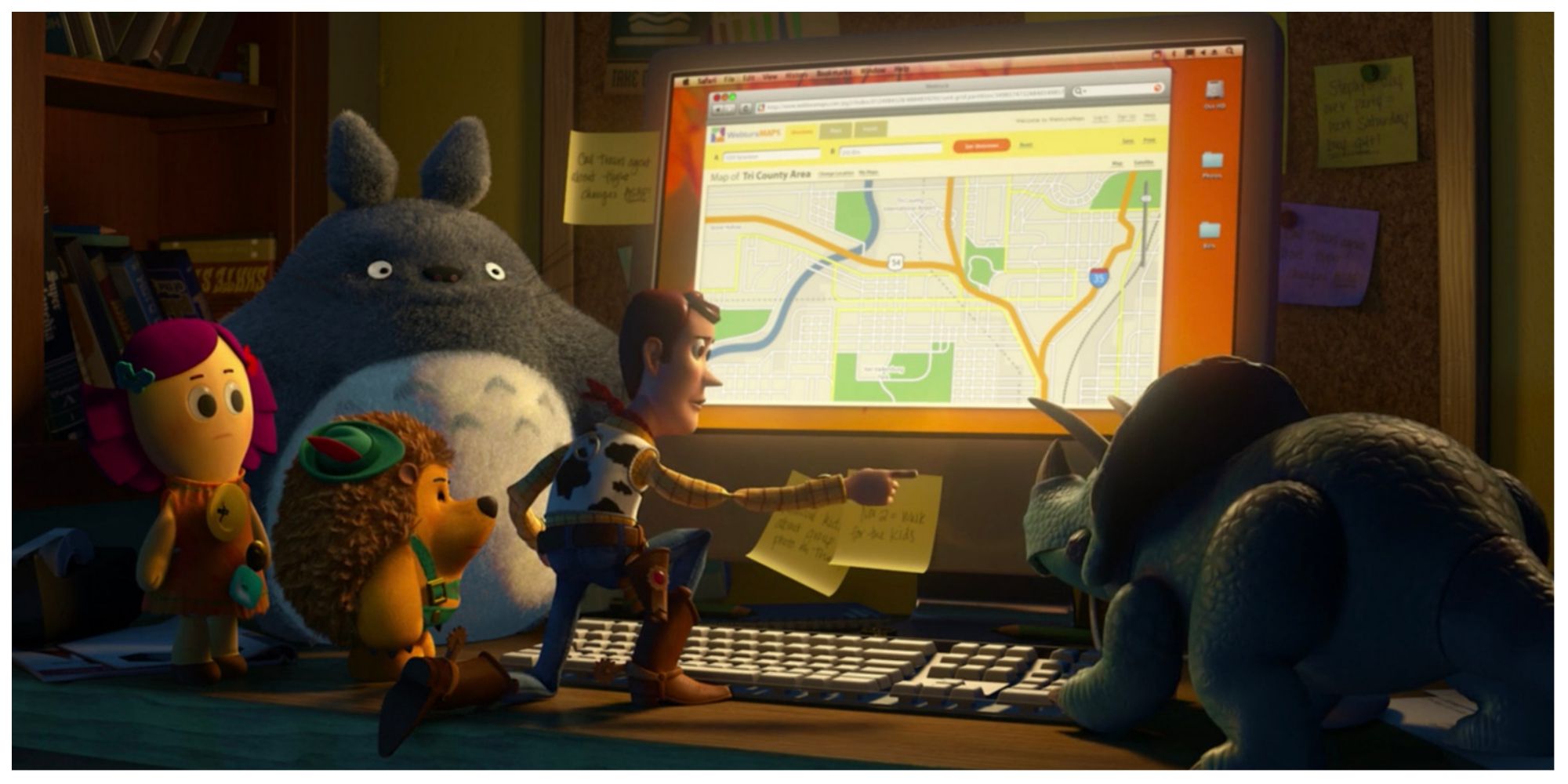 Totoro Appearance In Toy Story 3