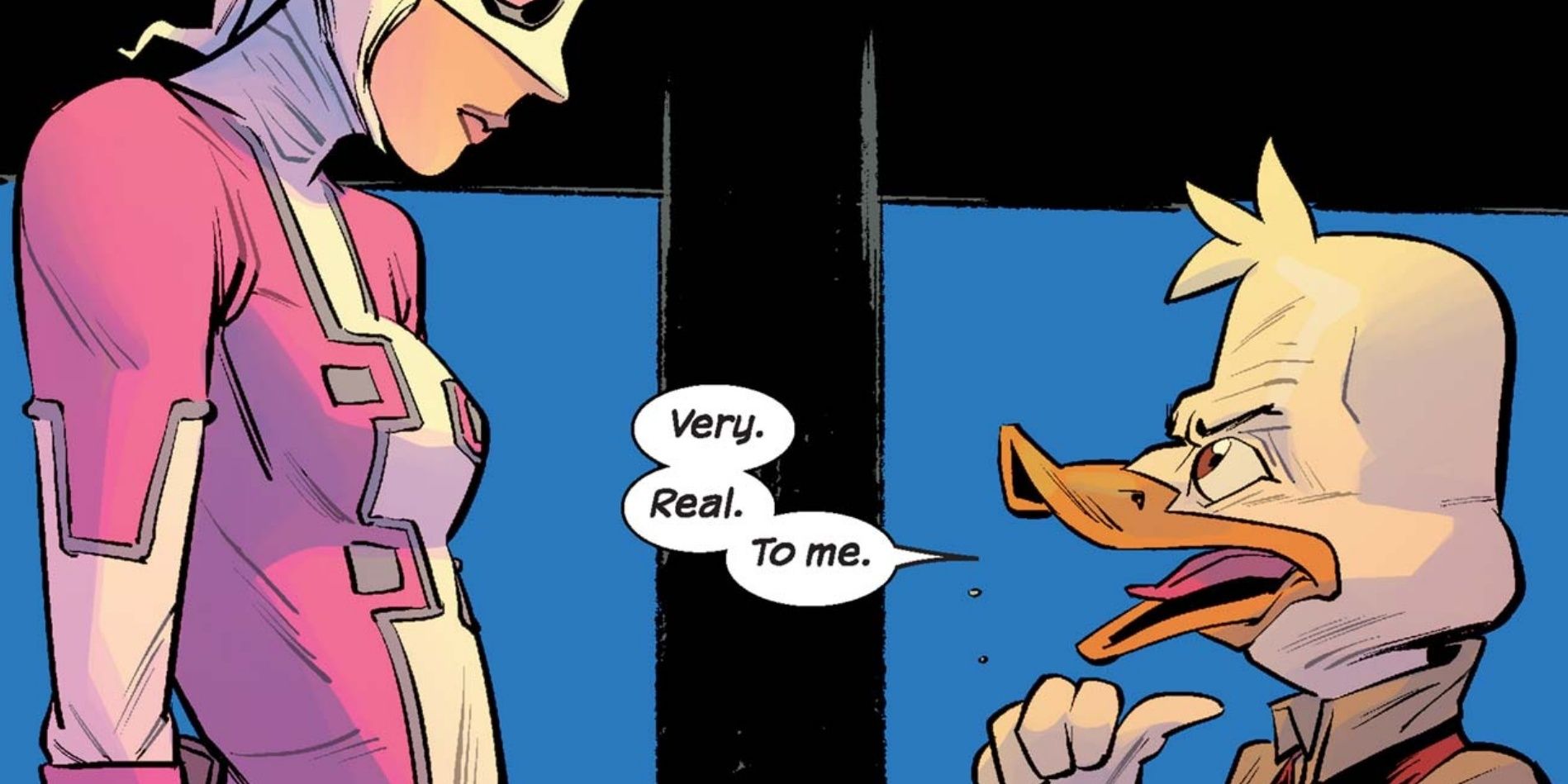 Howard the Duck tells Gwenpool things are very real